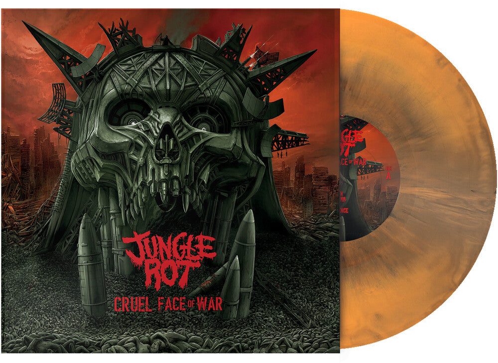 Jungle Rot- Cruel Face Of War (Blk) [Colored Vinyl] (Org)-BoldPlay
