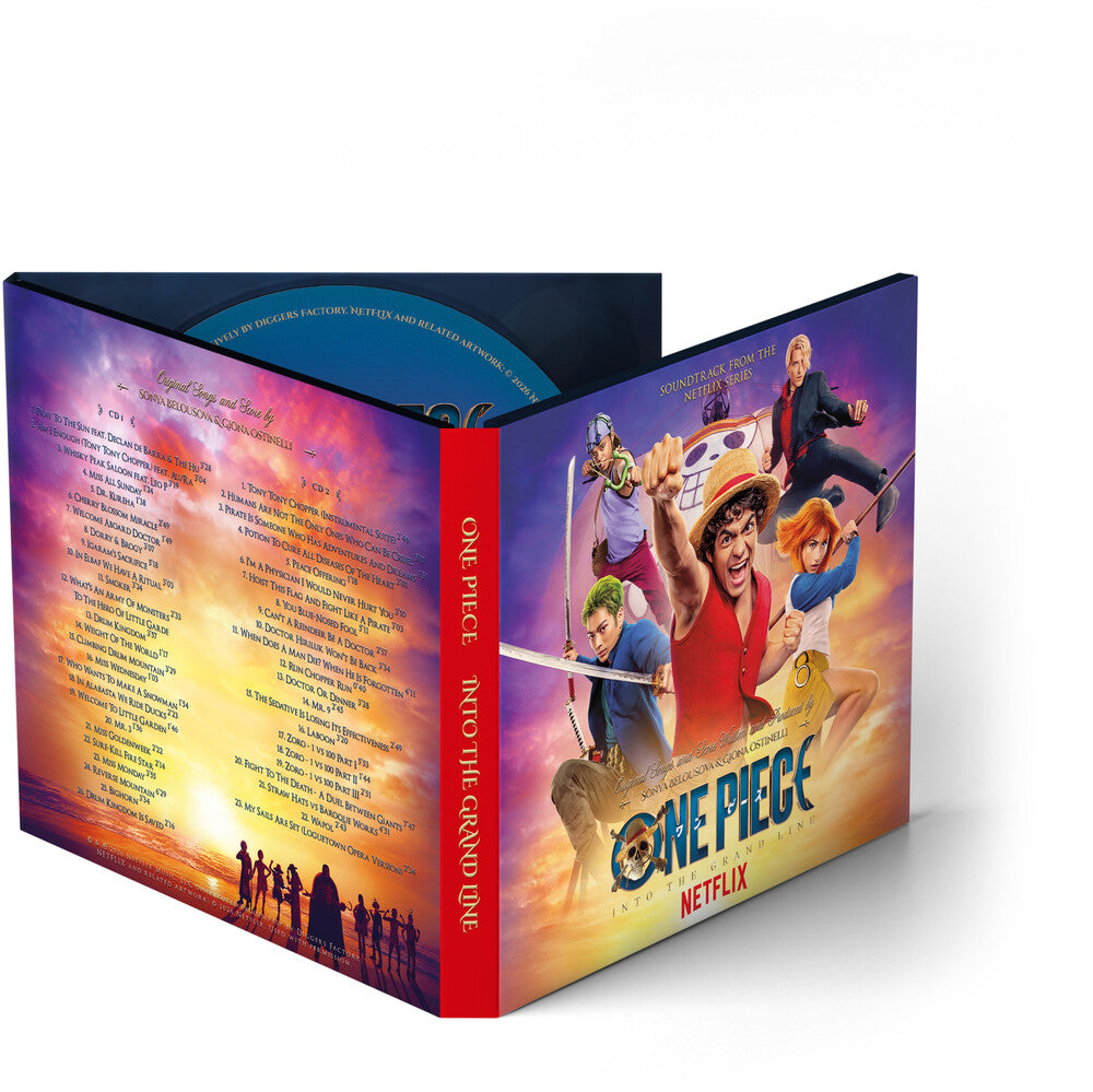 Sonya Belousova / Ostinelli,Giona (Dig) (Spkg)- One Piece: Into Grand - O.S.T. [Digipak] (Spkg) (CD)-BoldPlay