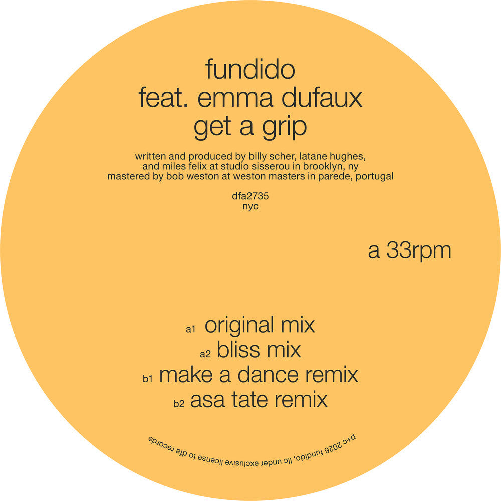 Fundido- Get A Grip (Vinyl)-BoldPlay