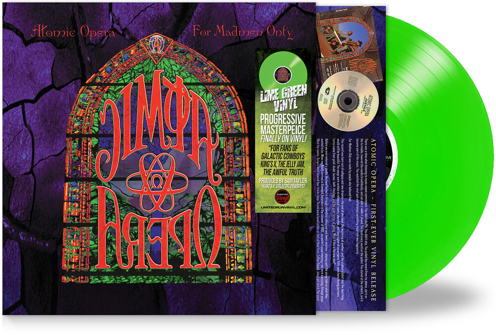 Atomic Opera- For Madmen Only [Colored Vinyl] (Grn) [Limited Edition]-BoldPlay