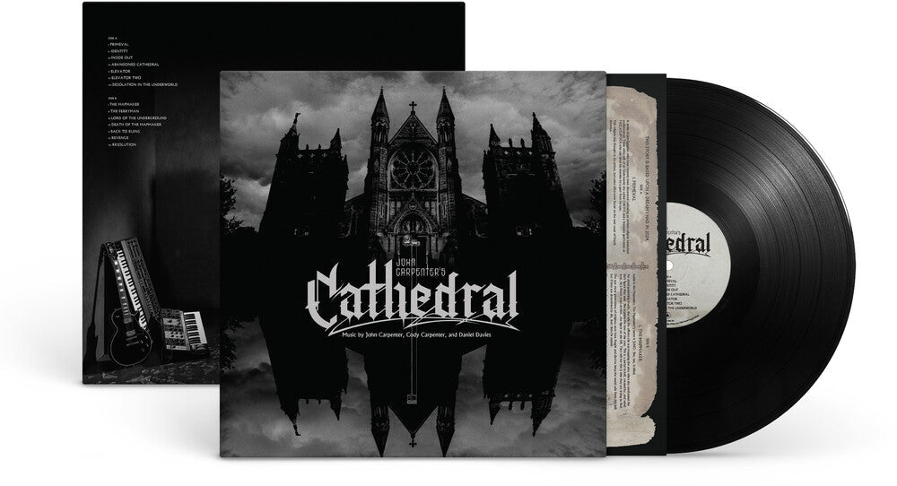 John Carpenter- Cathedral [Black] (Vinyl)-BoldPlay