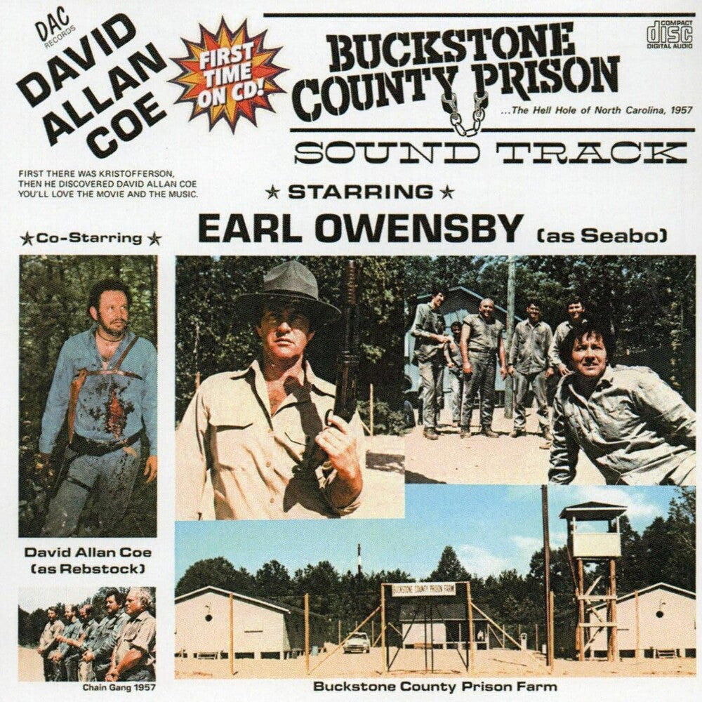 David Allan Coe- Buckstone County Prison (CD)-BoldPlay