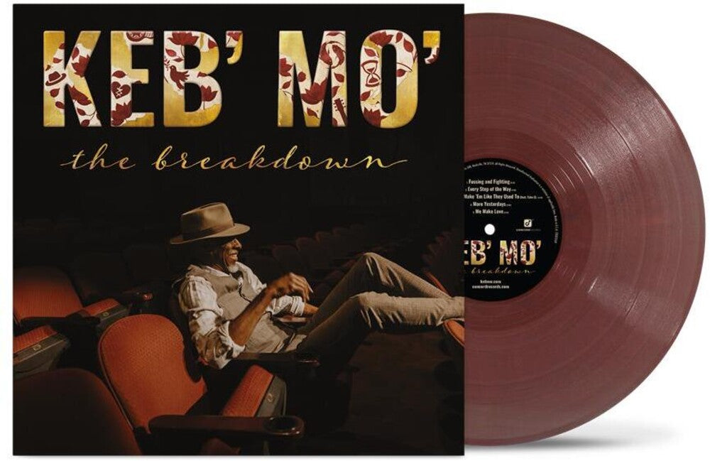 Keb' Mo'- The Breakdown [Eco-friendly Red Blend] (Vinyl)-BoldPlay