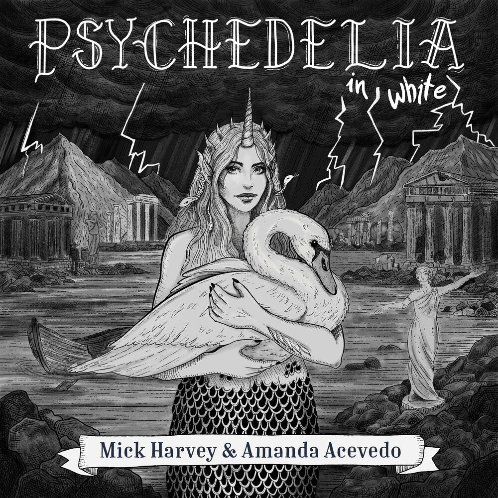 Mick & Amanda Acevedo Harvey- Psychedelia in White (Vinyl)-BoldPlay
