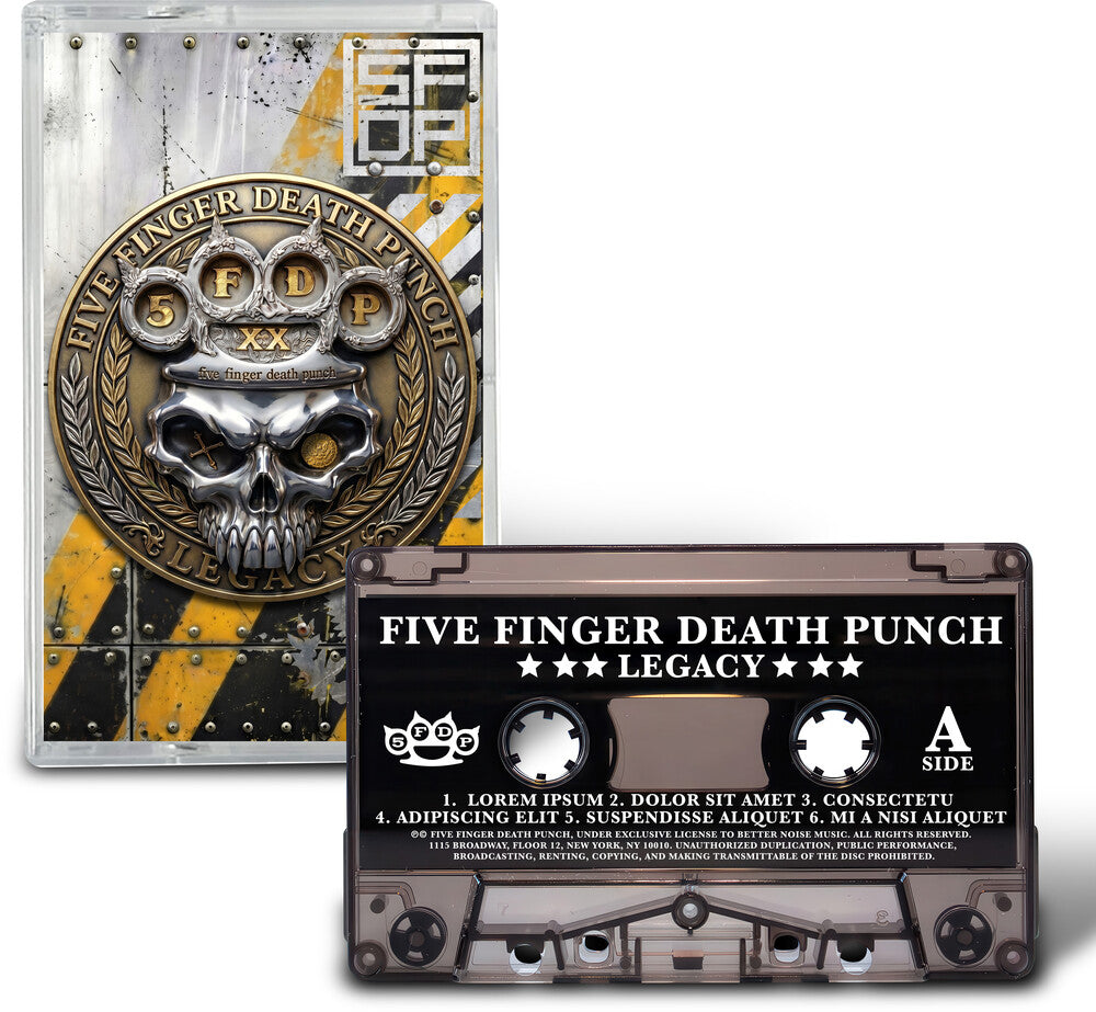 Five Finger Death Punch- Legacy [Indie Exclusive] (PREORDER) (Cassette)-BoldPlay