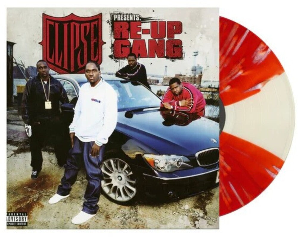 Re-Up Gang- Clipse Presents: Re-Up Gang [Clear Vinyl] (Gate) (Red)-BoldPlay