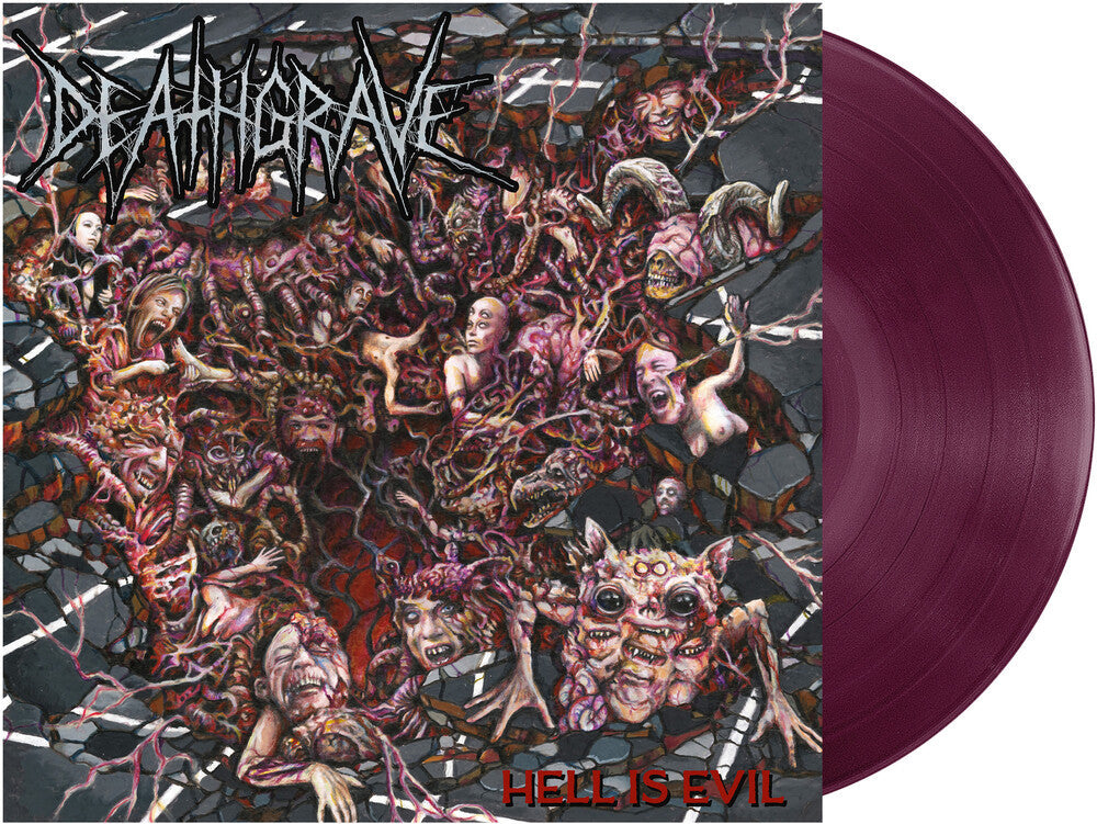 Deathgrave- Hell Is Evil [Colored Vinyl] [Deluxe] [Limited Edition] (Purp) (Foem)-BoldPlay