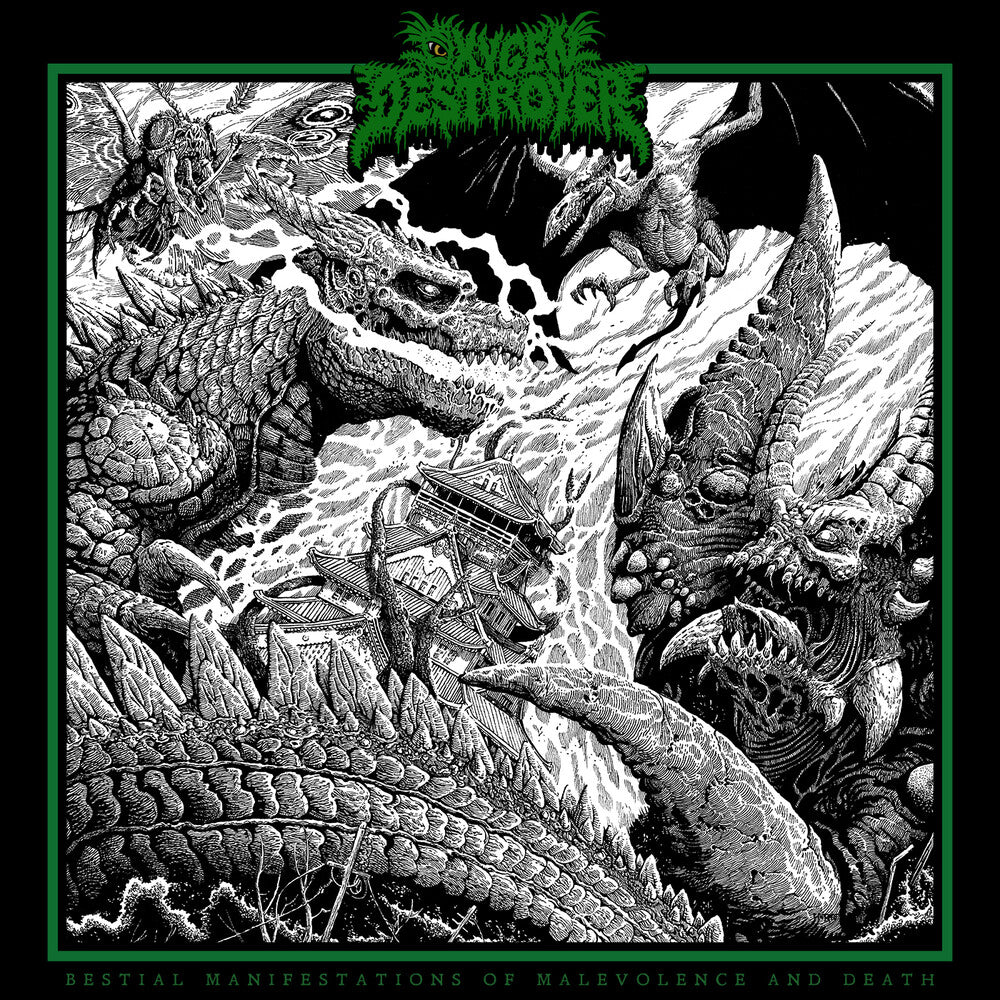 Oxygen Destroyer- Bestial Manifestations Of Malevolence And Death (CD)-BoldPlay
