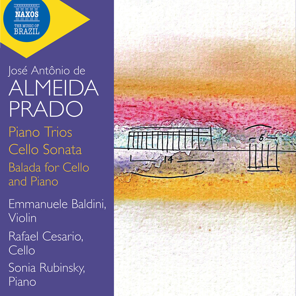 Emmanuele Baldini- Almeida Prado: Pno Trios Vc Sonata Balada For Vc (CD) (PREORDER)-BoldPlay