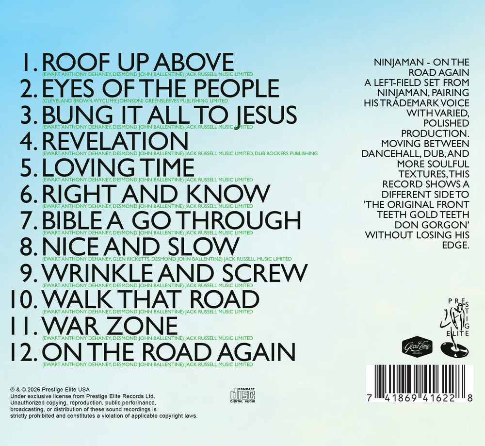 Ninjaman- On The Road Again (CD)-BoldPlay