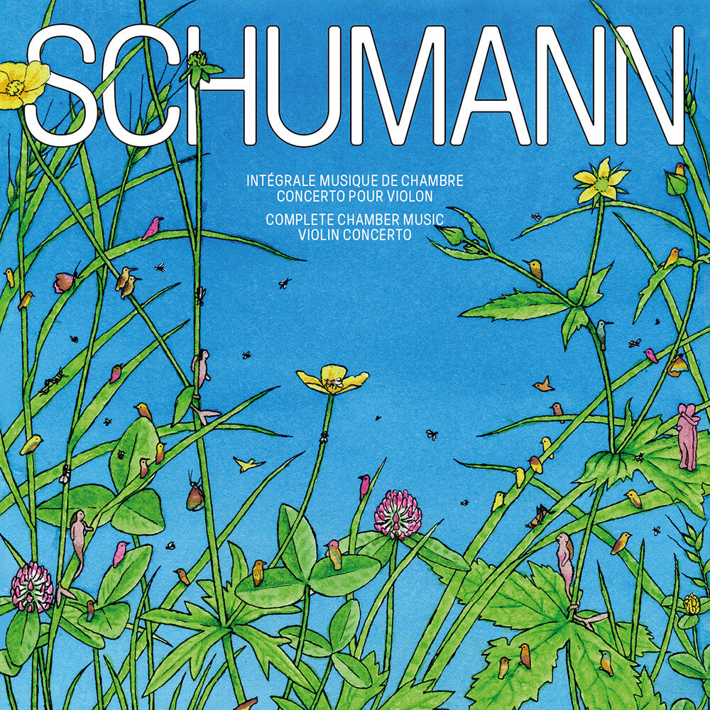 Pierre Fouchenneret- Schumann: Complete Chamber Music & Vn Con (Live) (CD) (PREORDER)-BoldPlay
