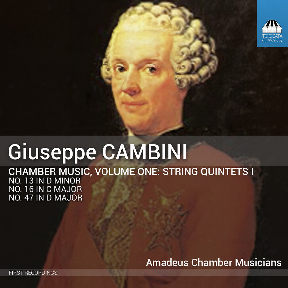 Amadeus Chamber Musicians: Dmitriy Daniel Askerov- Giuseppe Cambini: Chamber Music Vol. 1 - Str Qnts (CD) (PREORDER)-BoldPlay