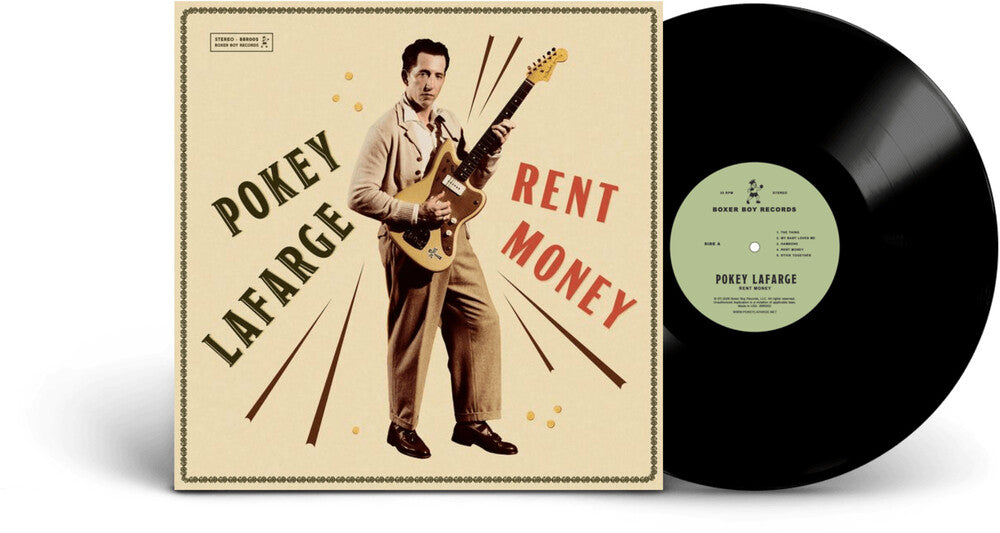 Pokey LaFarge- Rent Money (Vinyl) (PREORDER)-BoldPlay