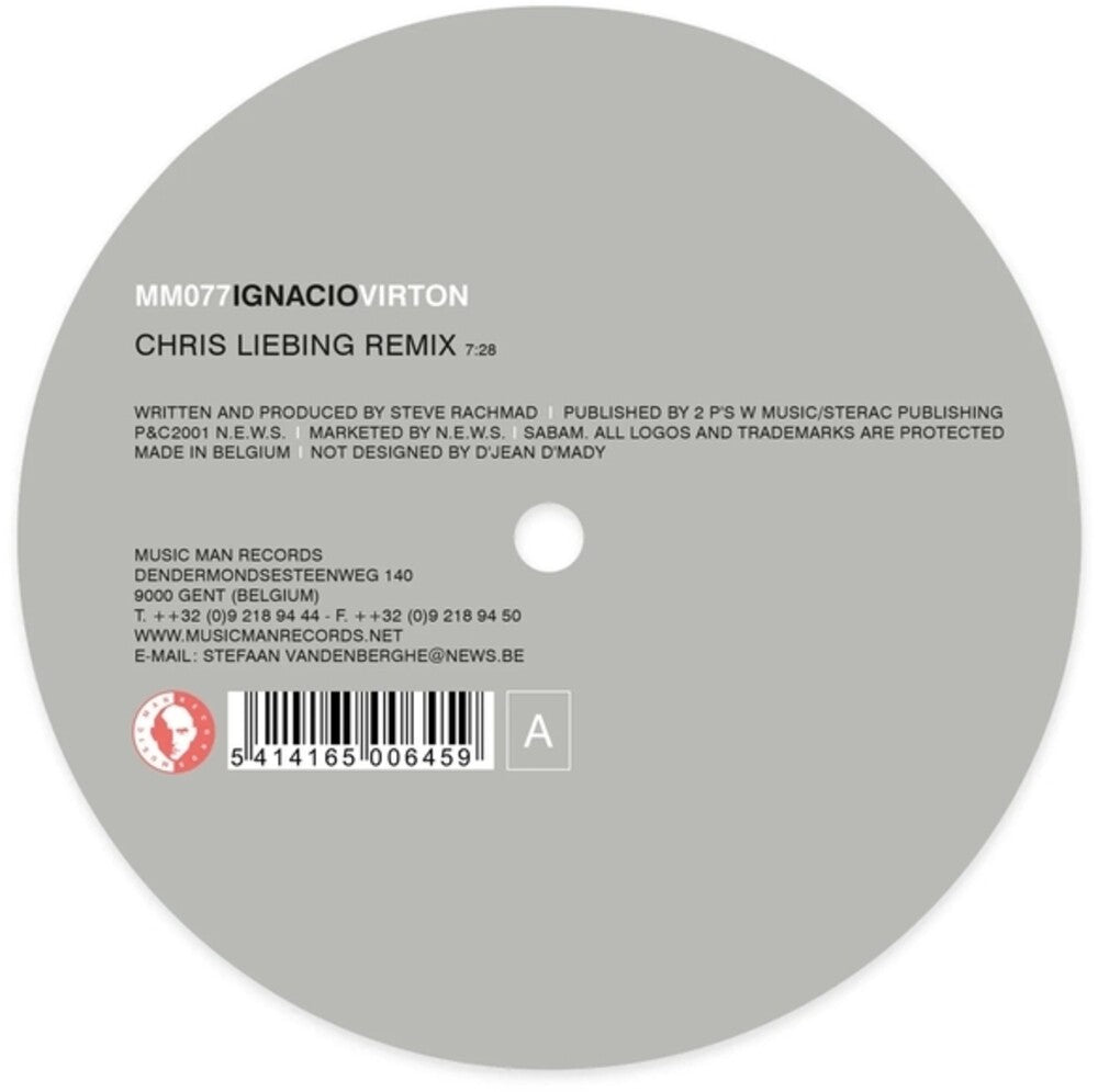 Ignacio- Virton (Ep) (Vinyl) (PREORDER)-BoldPlay