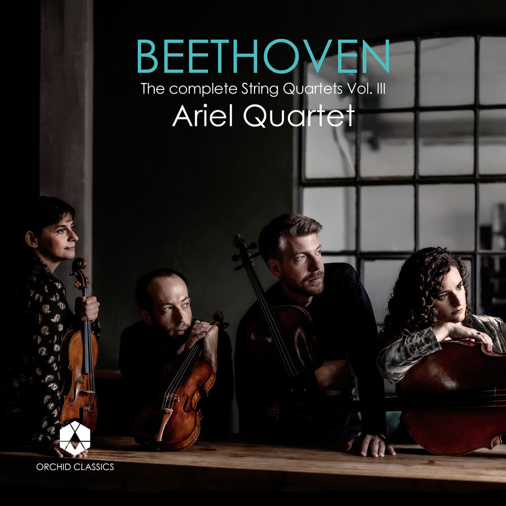 Ariel Quartet- Beethoven: Complete String Quartets Vol. 3 (CD) (PREORDER)-BoldPlay