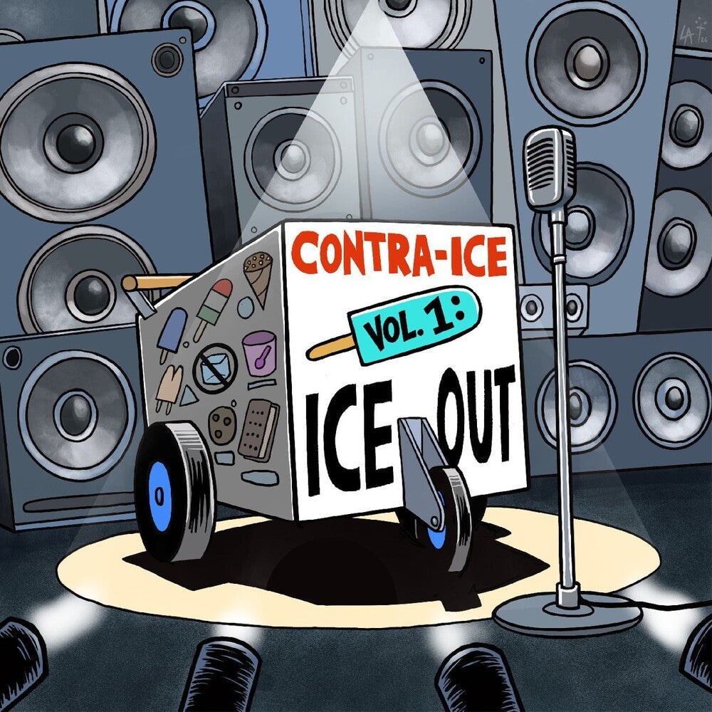 Various Artists- Contra-Ice Vol. 1: Ice Out [Indie Exclusive Orange/Blue] (Vinyl) (PREORDER)-BoldPlay