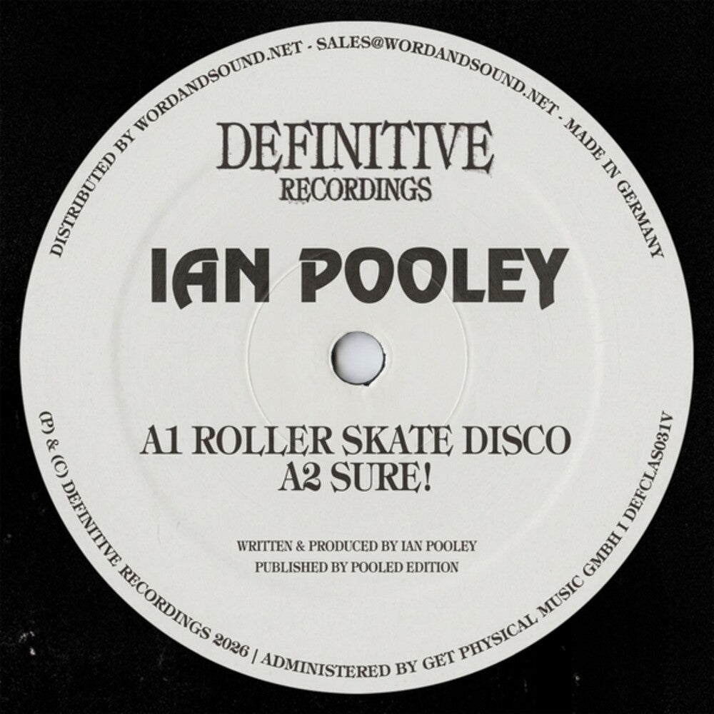 Ian Pooley- Roller Skate Disco (Ep) (Vinyl) (PREORDER)-BoldPlay
