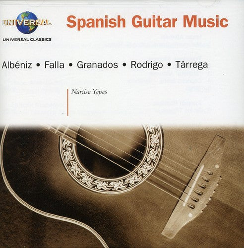NARCISO YEPES- Spanish Guitar Music (CD)-BoldPlay