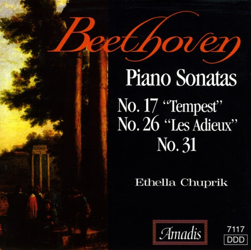 Ethella Chuprik- Piano Sonatas 17 26 & 31 (CD)-BoldPlay
