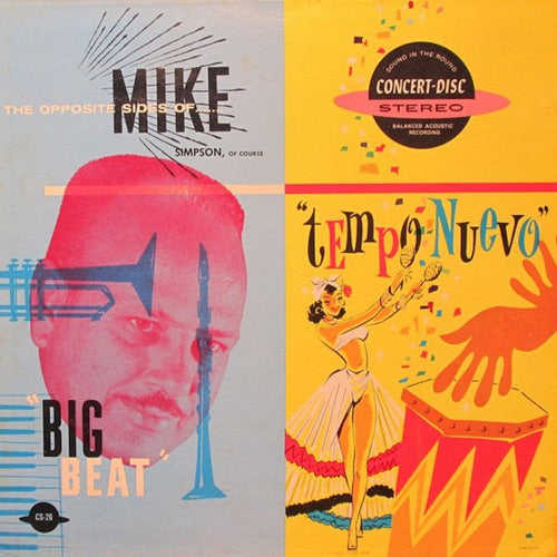 The Mike Simpson Orchestra- The Opposite Sides Of Mike (CD)-BoldPlay