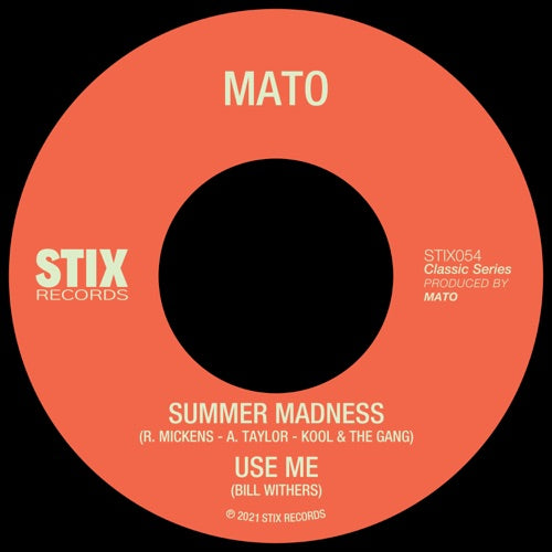 Mato- Summer Madness / Use Me (Asia) (Vinyl)-BoldPlay