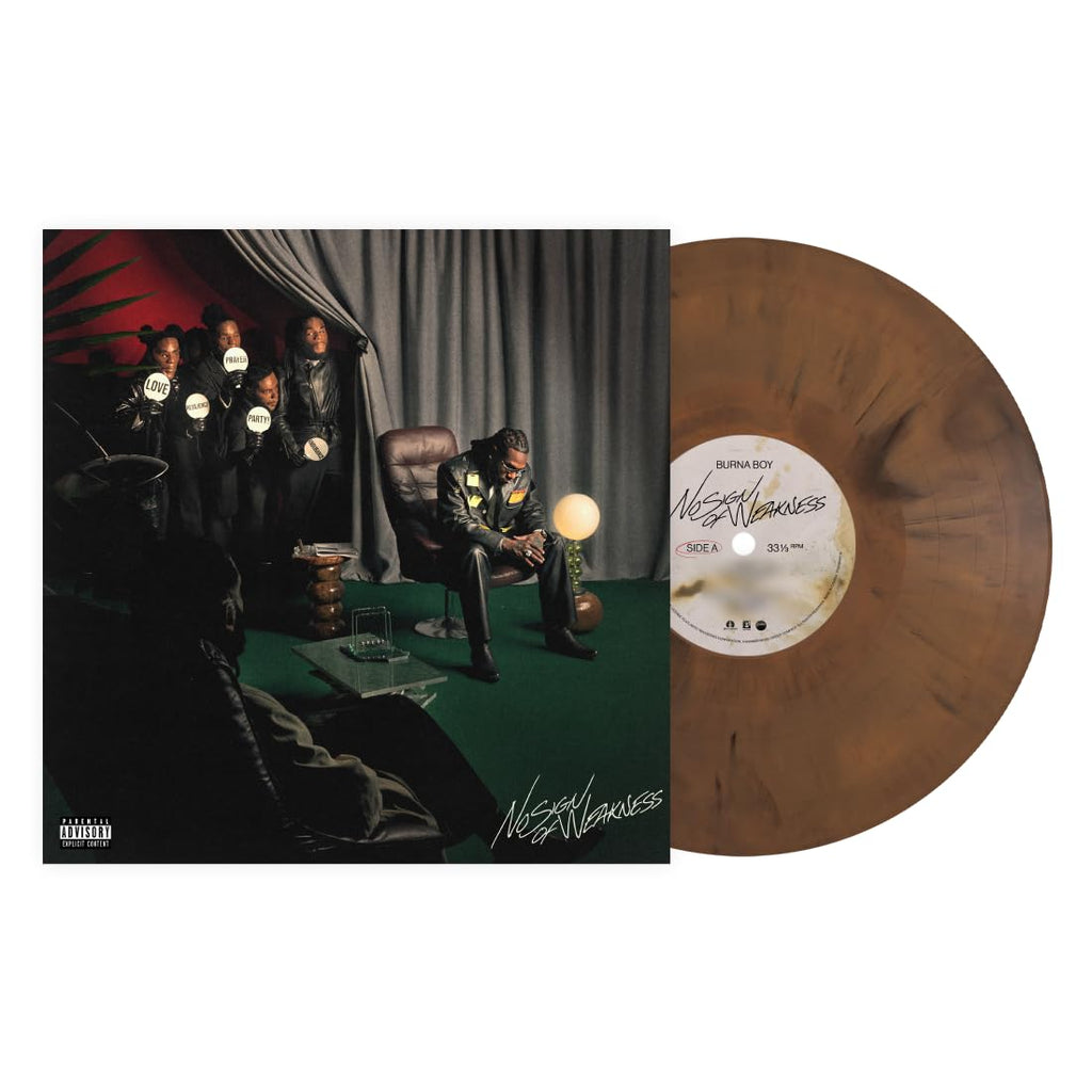 Burna Boy- No Sign Of Weakness (Brown Opaque Vinyl)-BoldPlay