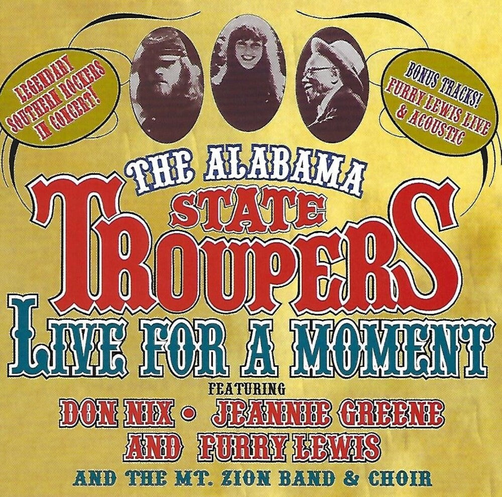 Alabama State Troupers- Live for a Moment (CD)-BoldPlay