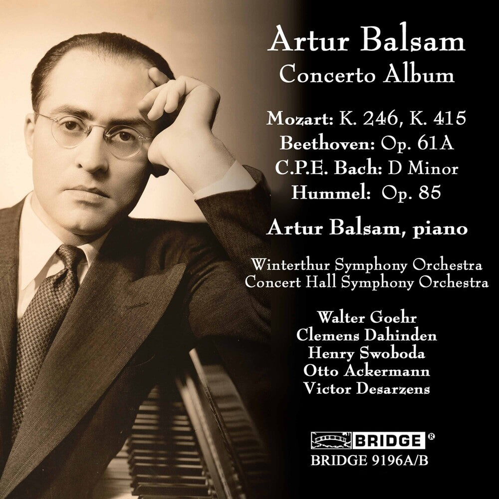 Artur Balsam- Concerto Album (CD)-BoldPlay