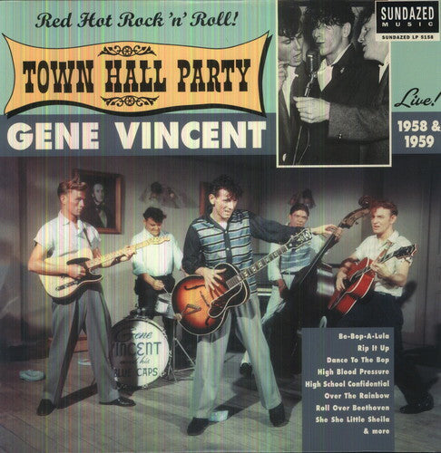 Gene Vincent- Live At Town Hall Party 1958 and 1959 (Vinyl)-BoldPlay