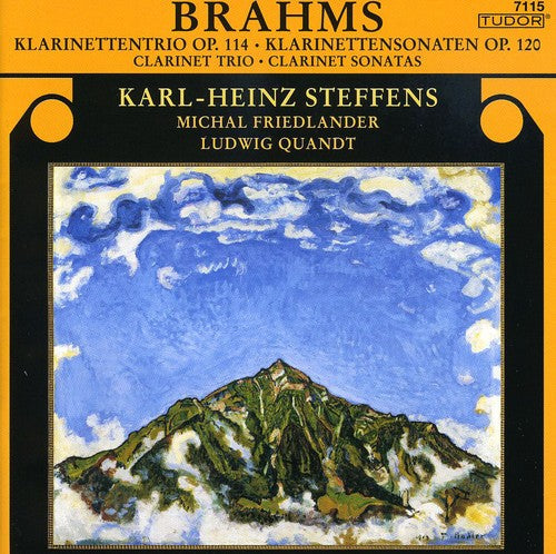 J. BRAHMS- Clarinet Trio Op 144 / Clarinet Sonatas Op 120 (CD)-BoldPlay