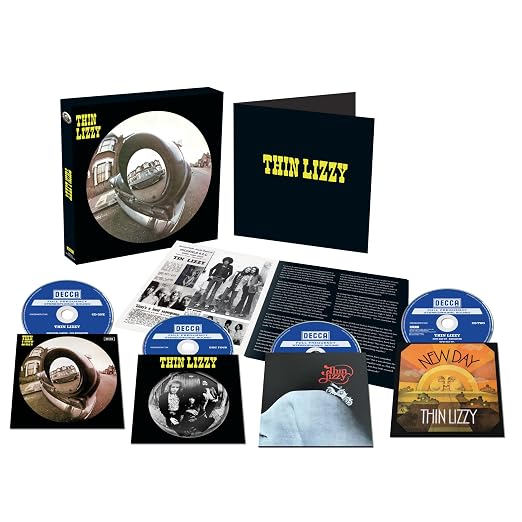 Thin Lizzy- Thin Lizzy (55th Anniversary) (Super Deluxe/3CD/Blu-ray Audio Box Set)-BoldPlay