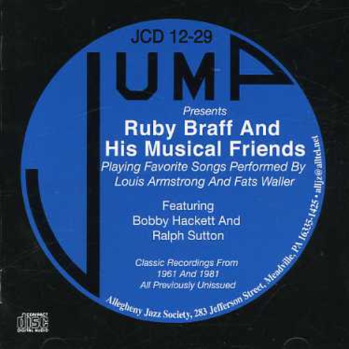Ruby Braff & His Musical Friends- Recovered Treasures (CD)-BoldPlay