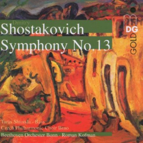 D. SHOSTAKOVICH- Symphony 13 (CD)-BoldPlay