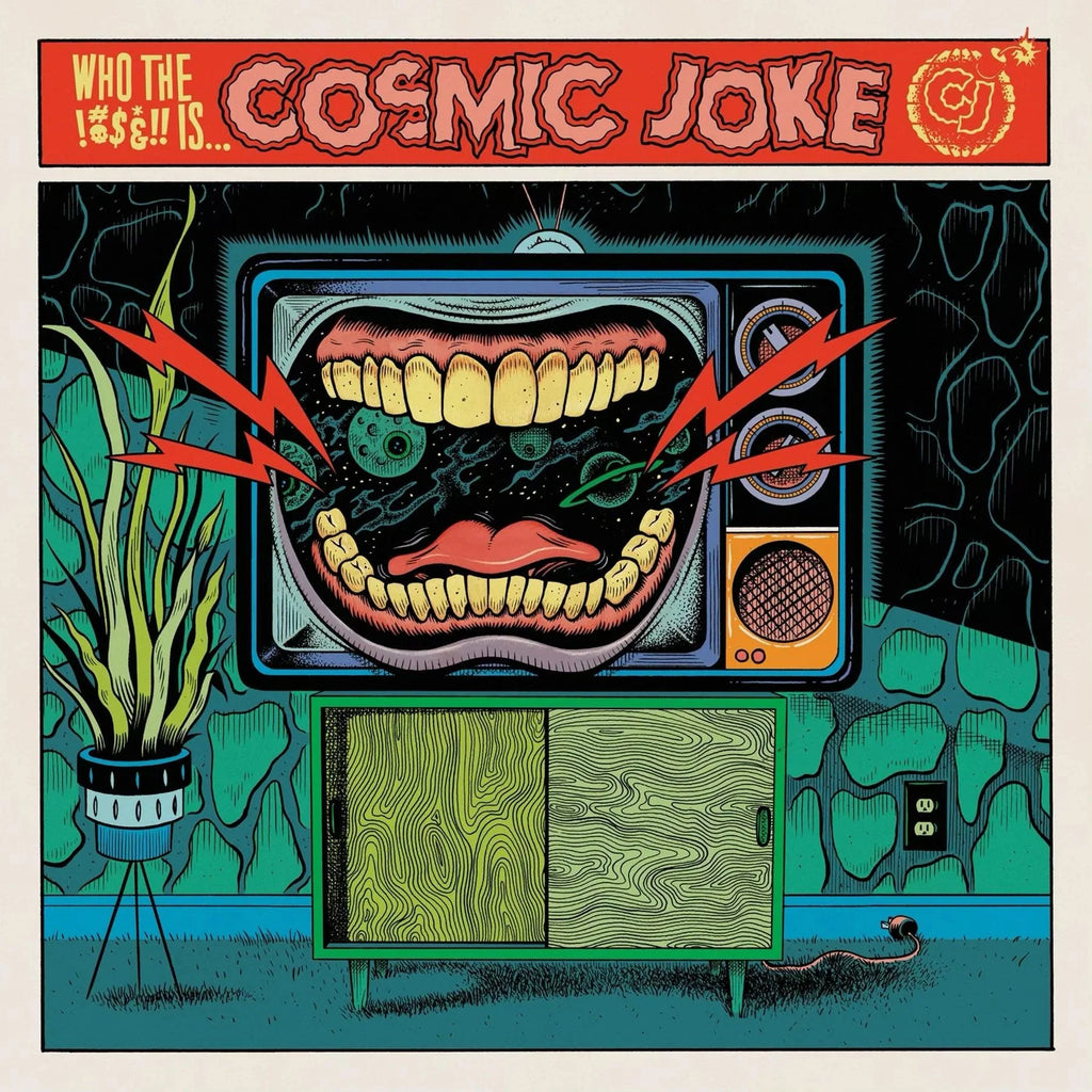 Cosmic Joke- Cosmic Joke (Coke Bottle Clear w/ Red Splatter) (Vinyl)-BoldPlay