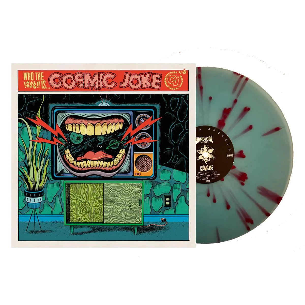 Cosmic Joke- Cosmic Joke (Coke Bottle Clear w/ Red Splatter) (Vinyl)-BoldPlay
