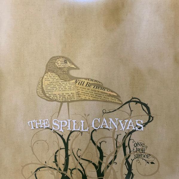 Spill Canvas- One Fell Swoop (2022 Clear/Bone Split w/ Gold & White Splatter Vinyl, Etched D Side, Ltd. To 500) (Used Vinyl)-BoldPlay