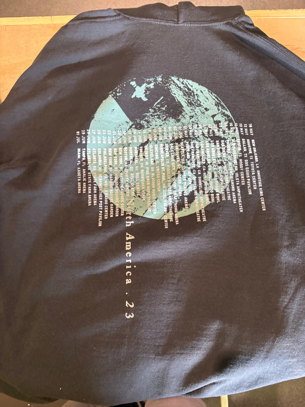 2023 The Cure Shows Of A Lost World North America Hoodie, Black, XL-BoldPlay