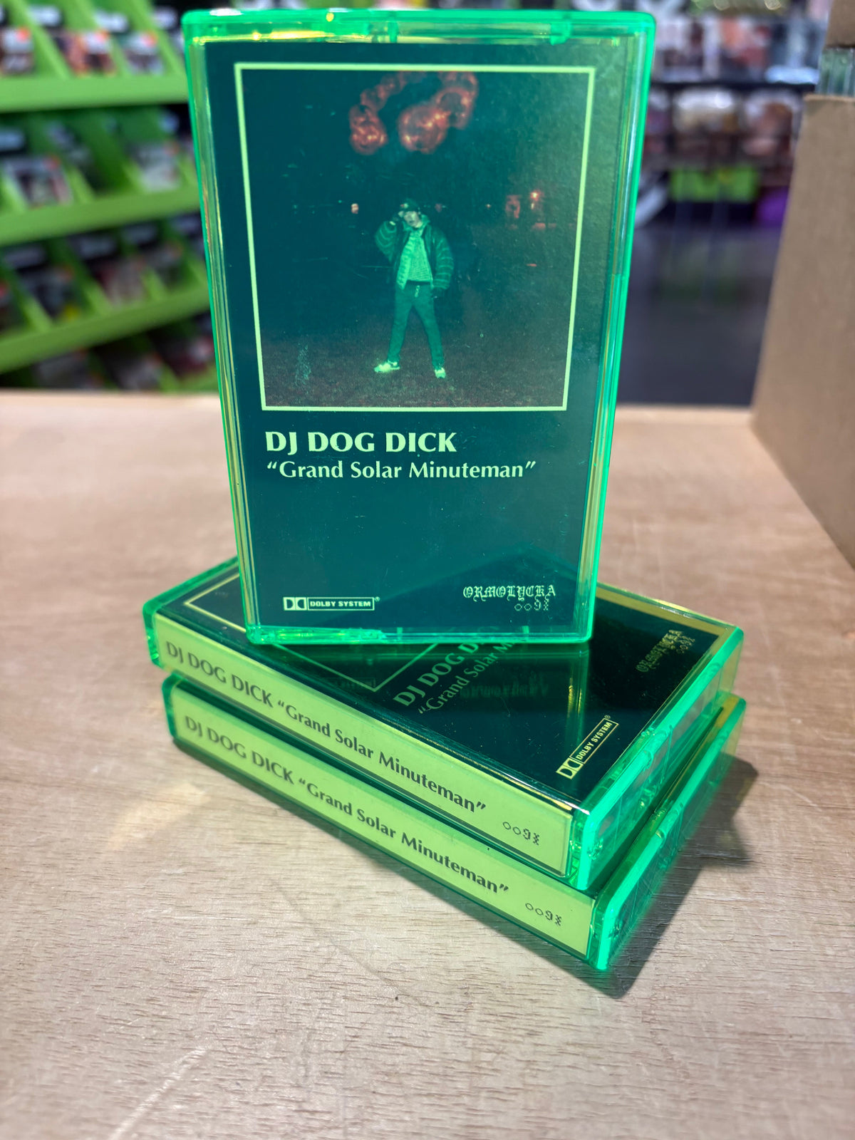 DJ Dog Dick- Grand Solar Minuteman (Used Cassette)-BoldPlay