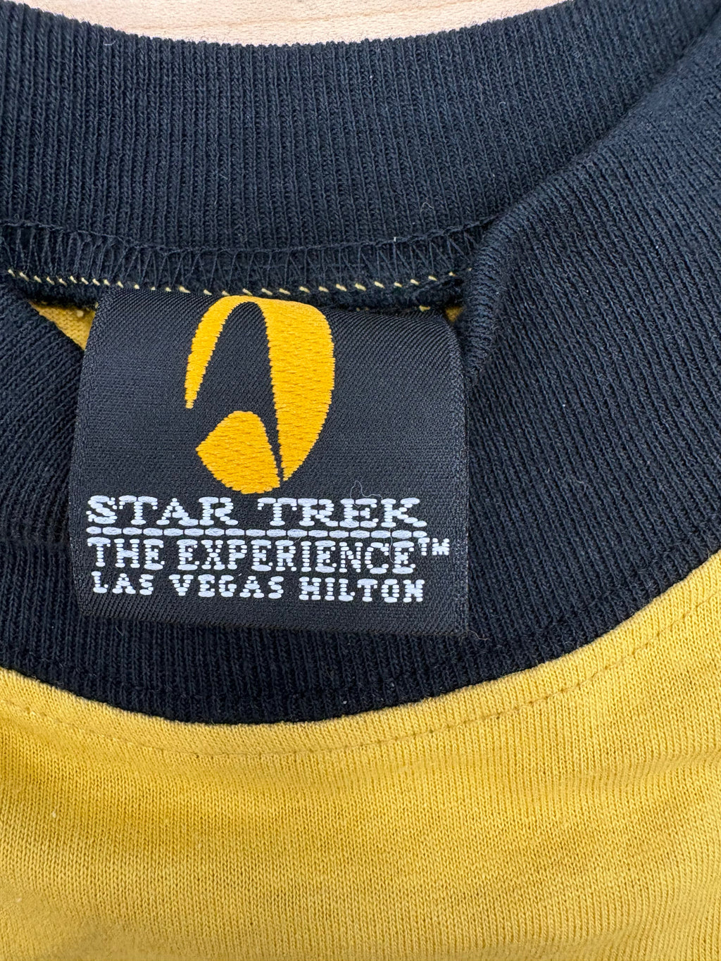 Star Trek Experience Las Vegas Star Fleet Member Shirt, Yellow, 2XL-BoldPlay