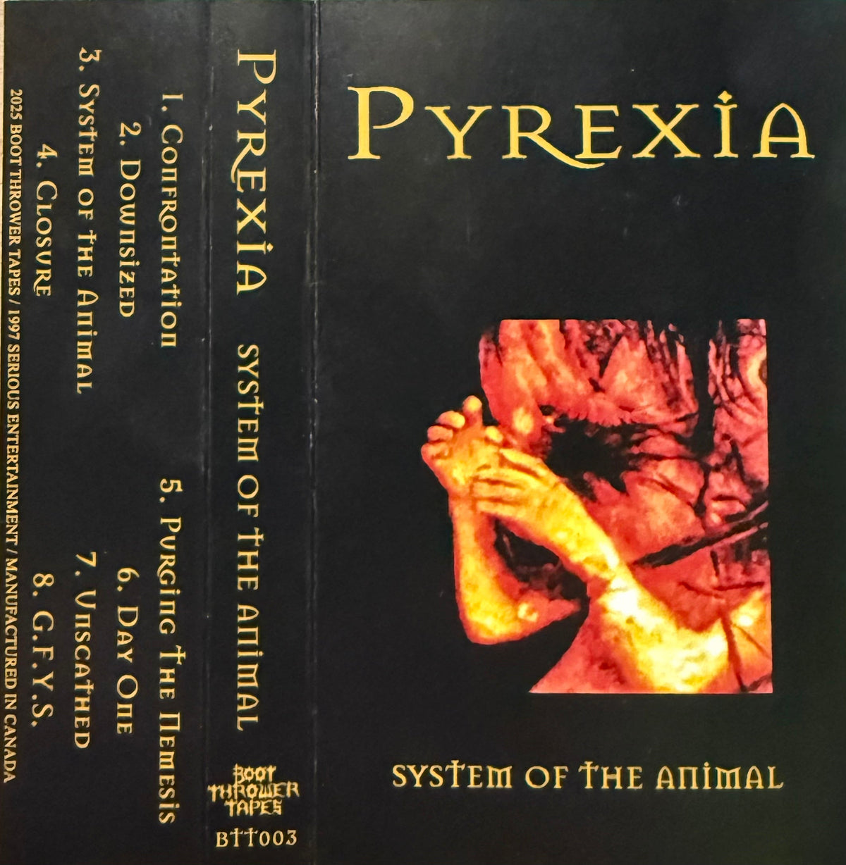 Pyrexia- System Of The Animal (Used Cassette)-BoldPlay