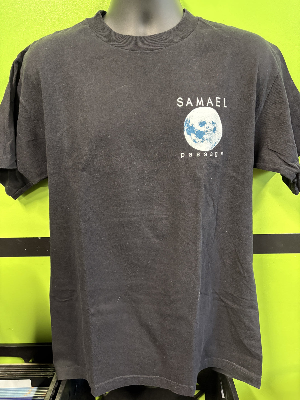 1996 Samael Passage T-Shirt, Black, L-BoldPlay