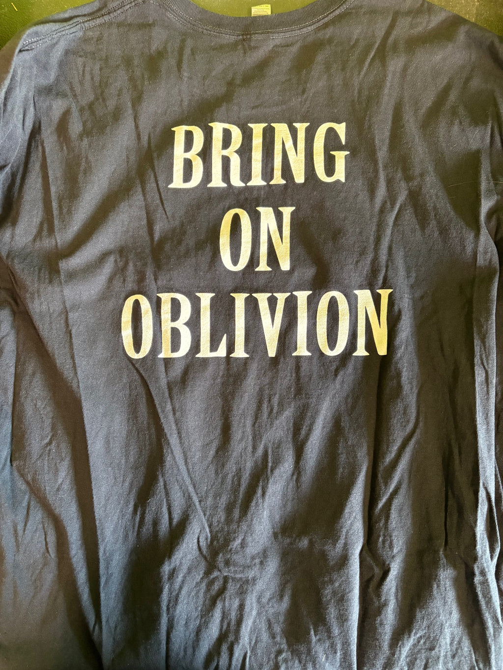 Die Humane Bring On Oblivion T-Shirt, Black, 4XL-BoldPlay