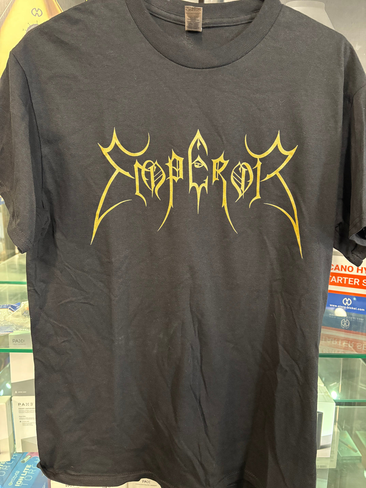 Emperor Logo T-Shirt, Black, M-BoldPlay