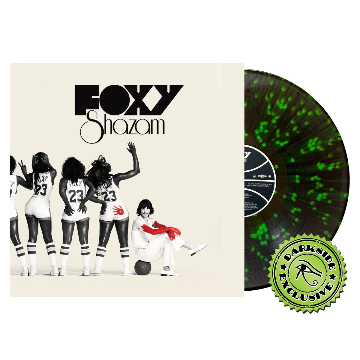 Foxy Shazam- Foxy Shazam (Darkside Exclusive Black Ice w/ Neon Green Splatter Vinyl)-BoldPlay