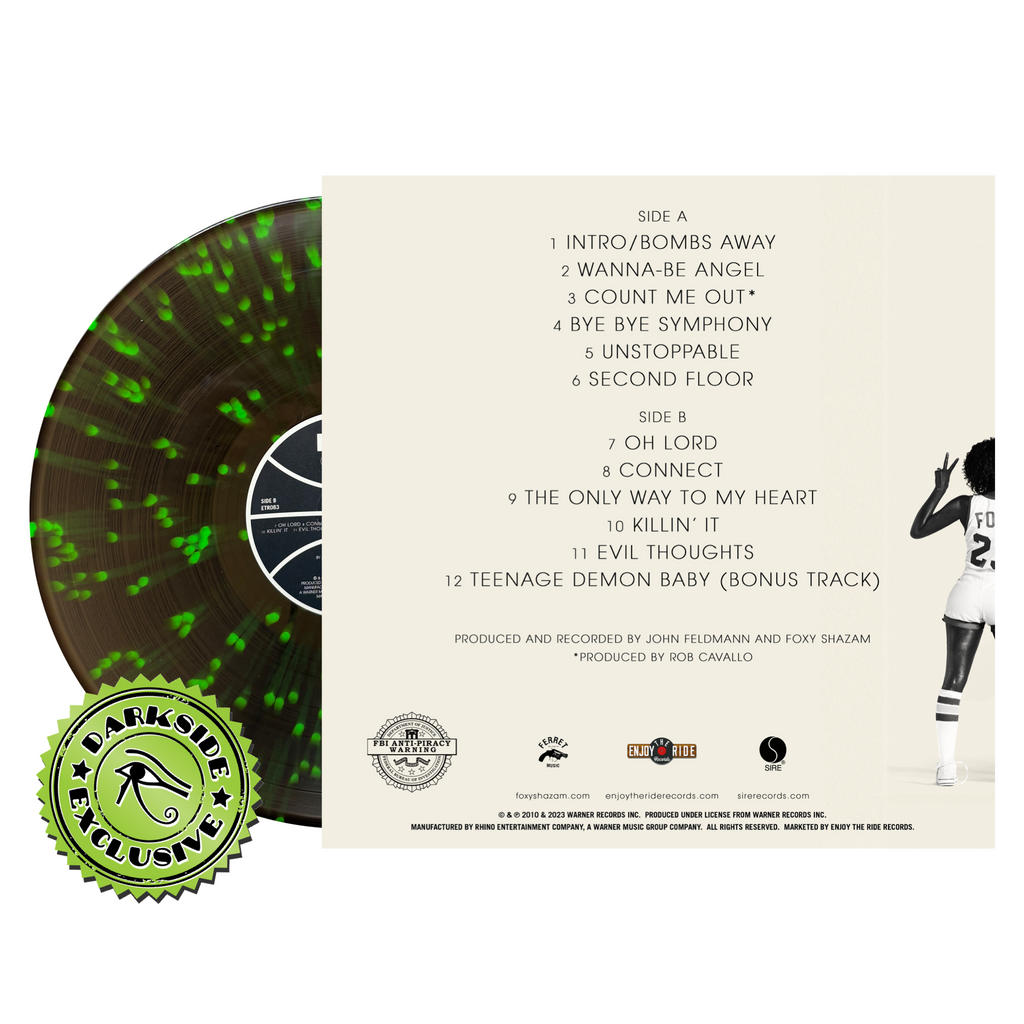 Foxy Shazam- Foxy Shazam (Darkside Exclusive Black Ice w/ Neon Green Splatter Vinyl)-BoldPlay