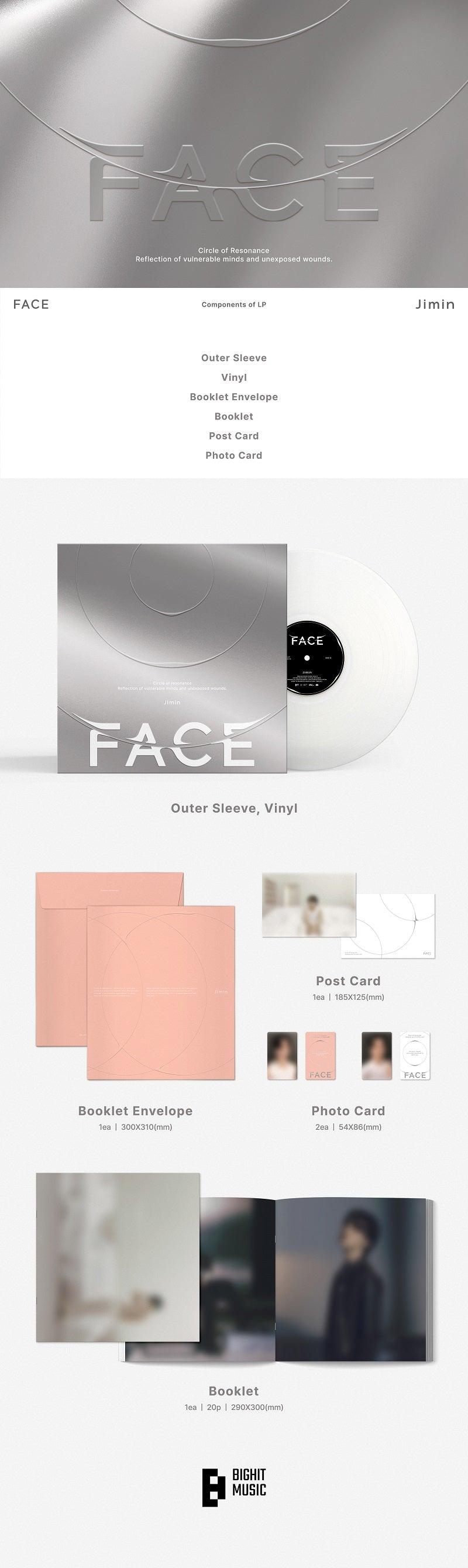 Jimin (BTS)- FACE (Vinyl)-BoldPlay