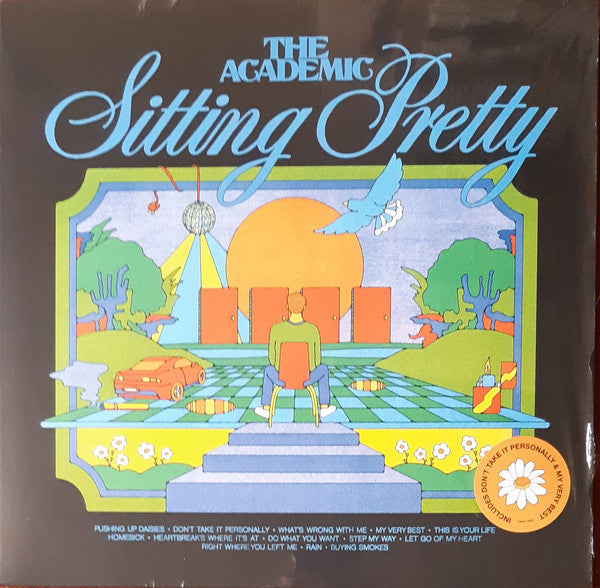 Academic- Sitting Pretty - Orange Colored Vinyl-BoldPlay