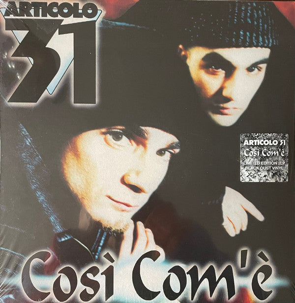 Articolo 31- Cosi Com'E - 'Clear with Black Splatter Dust' Colored Vinyl-BoldPlay