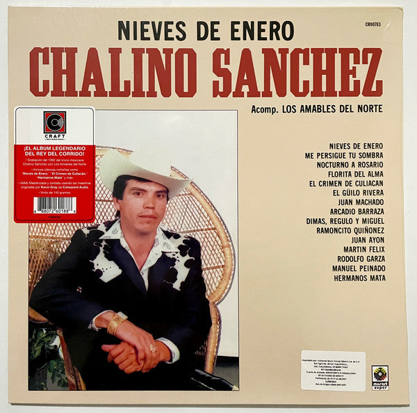 Chalino Sanchez- Nieves De Enero (Vinyl)-BoldPlay