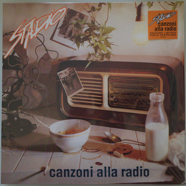 Stadio- Canzoni Alla Radio - 140-Gram Orange Colored Vinyl-BoldPlay